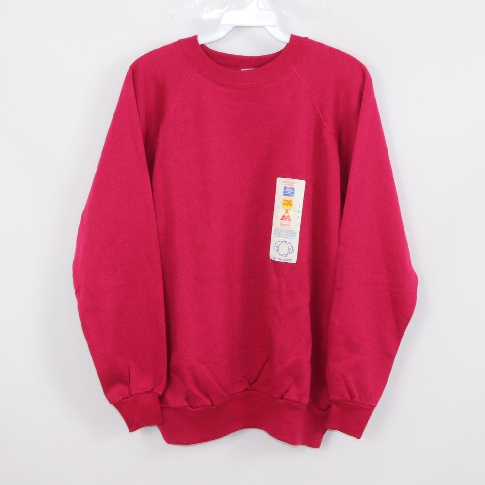 NOS Action Mens Large Blank Crewneck Sweatshirt